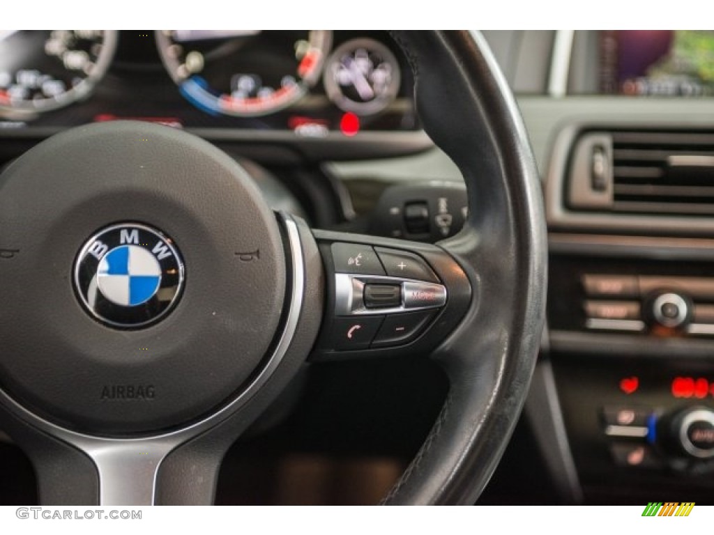 2015 5 Series 528i Sedan - Dark Graphite Metallic / Black photo #14