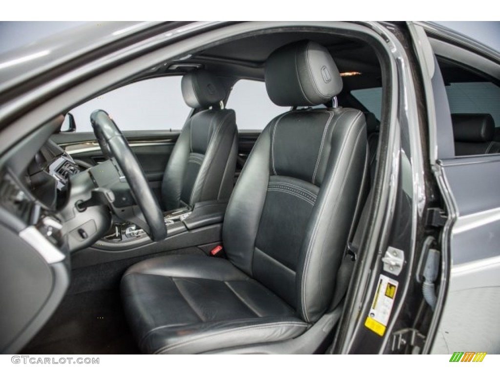 2015 5 Series 528i Sedan - Dark Graphite Metallic / Black photo #26