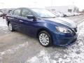 Deep Blue Pearl 2018 Nissan Sentra S