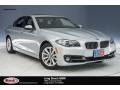 Glacier Silver Metallic 2015 BMW 5 Series 528i Sedan