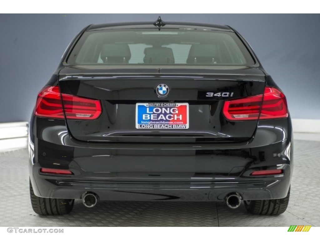 2018 3 Series 340i Sedan - Jet Black / Black photo #3