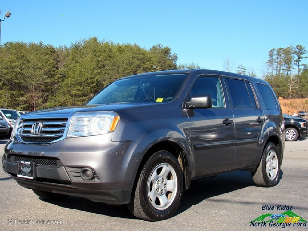 2013 Pilot LX - Polished Metal Metallic / Gray photo #1