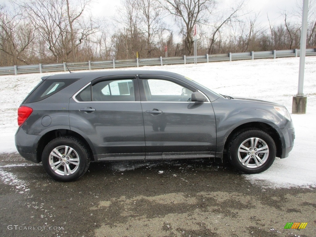 2010 Equinox LS - Cyber Gray Metallic / Jet Black/Light Titanium photo #2