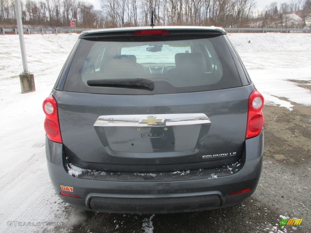2010 Equinox LS - Cyber Gray Metallic / Jet Black/Light Titanium photo #3