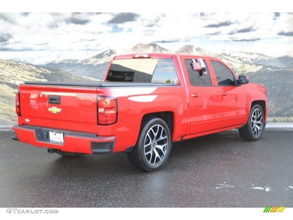 2016 Silverado 1500 LT Crew Cab 4x4 - Red Hot / Jet Black photo #3