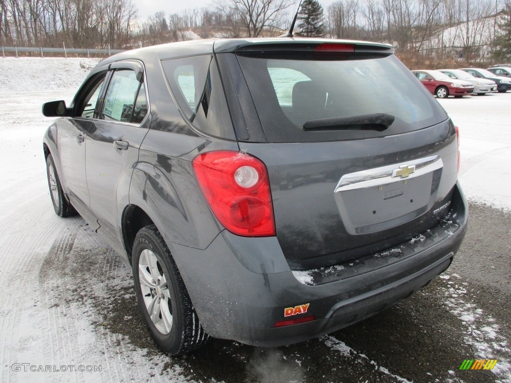 2010 Equinox LS - Cyber Gray Metallic / Jet Black/Light Titanium photo #11