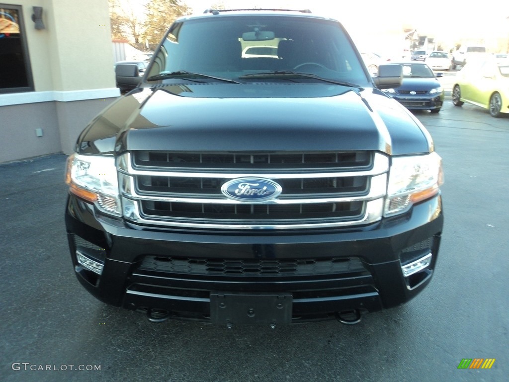 2016 Expedition XLT 4x4 - Shadow Black Metallic / Ebony photo #20