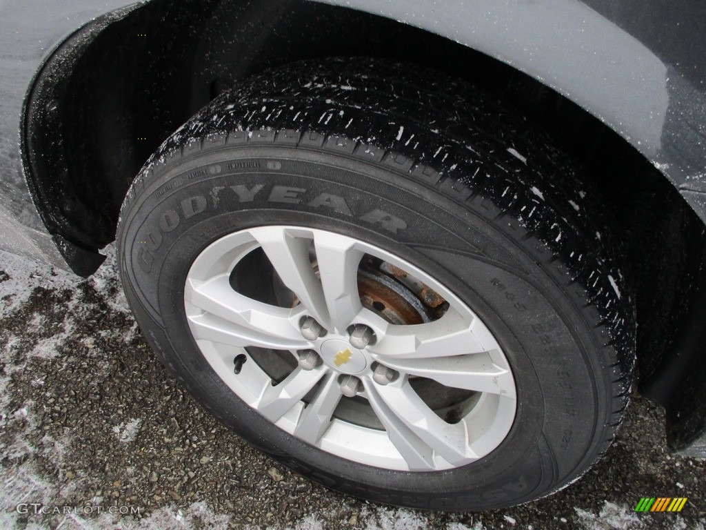 2010 Equinox LS - Cyber Gray Metallic / Jet Black/Light Titanium photo #15