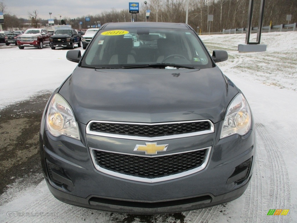 2010 Equinox LS - Cyber Gray Metallic / Jet Black/Light Titanium photo #19