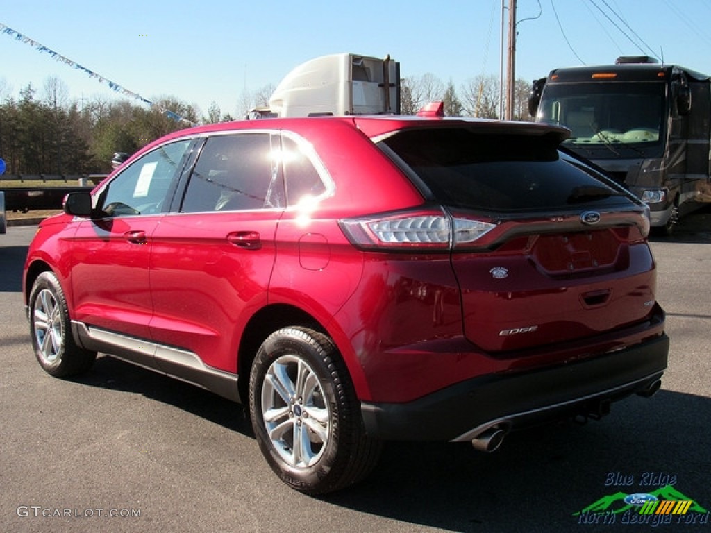 2018 Edge SEL - Ruby Red / Dune photo #3