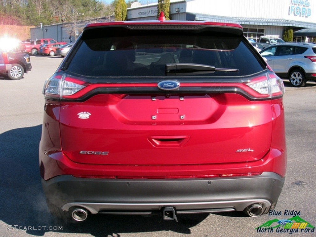 2018 Edge SEL - Ruby Red / Dune photo #4