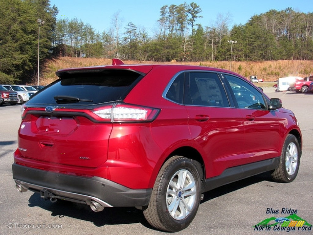 2018 Edge SEL - Ruby Red / Dune photo #5
