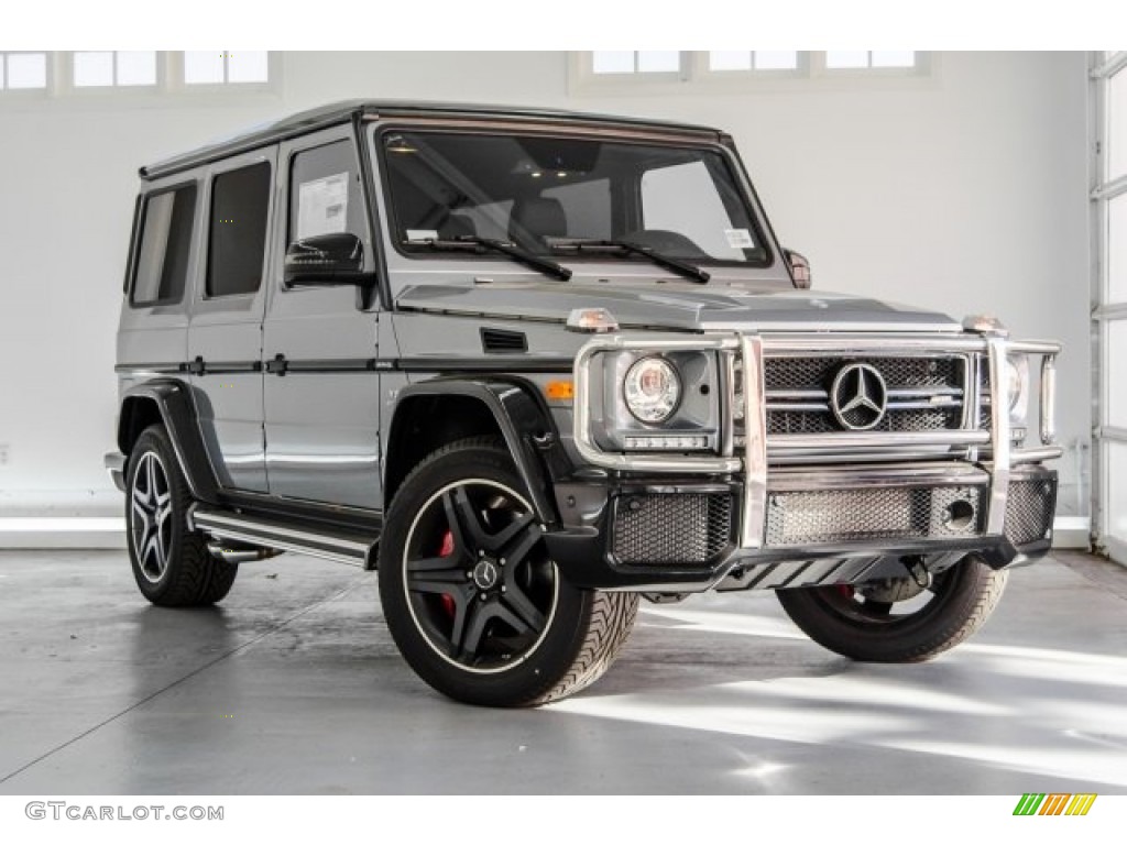Palladium Silver Metallic 2017 Mercedes-Benz G 63 AMG Exterior Photo #124431649