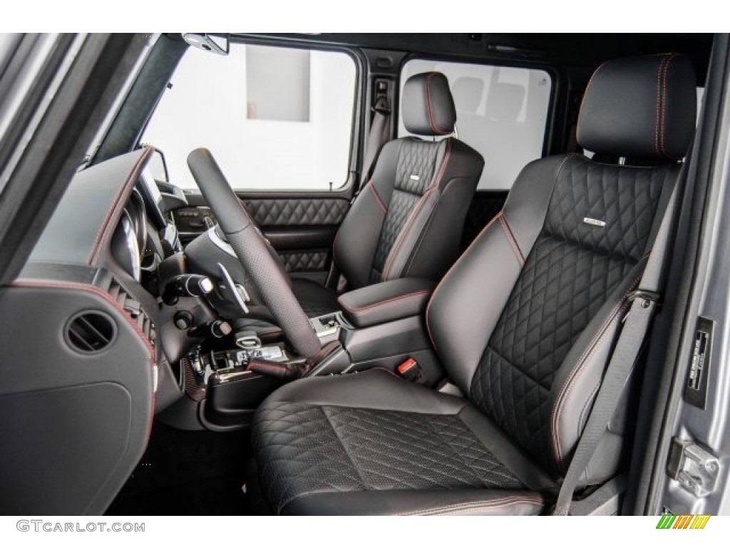 designo Black Interior 2017 Mercedes-Benz G 63 AMG Photo #124431781