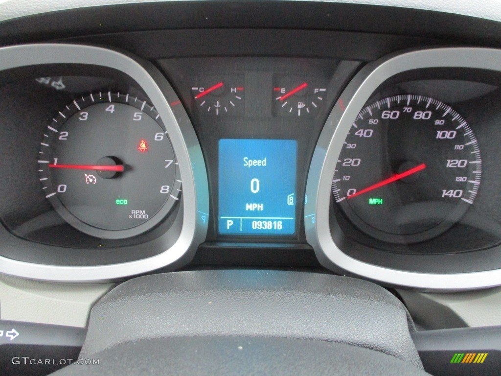 2010 Equinox LS - Cyber Gray Metallic / Jet Black/Light Titanium photo #36