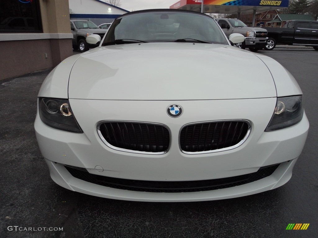 2006 Z4 3.0i Roadster - Alpine White / Beige photo #23