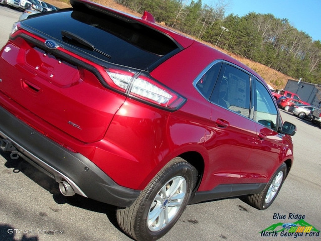 2018 Edge SEL - Ruby Red / Dune photo #33
