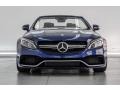 2017 Brilliant Blue Metallic Mercedes-Benz C 63 AMG Cabriolet  photo #2