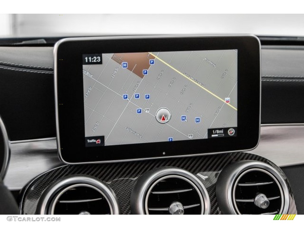 2017 Mercedes-Benz C 63 AMG Cabriolet Navigation Photo #124432765