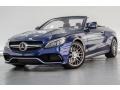 2017 Brilliant Blue Metallic Mercedes-Benz C 63 AMG Cabriolet  photo #26