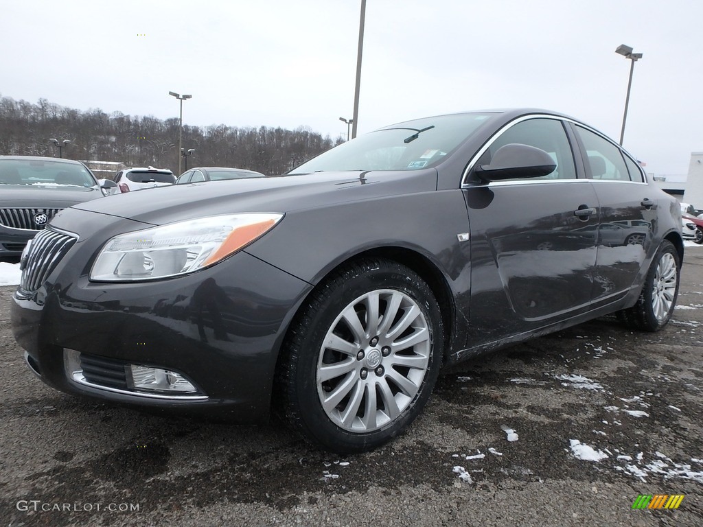 2011 Regal CXL Turbo - Granite Gray Metallic / Ebony photo #1