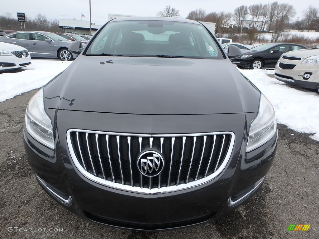 2011 Regal CXL Turbo - Granite Gray Metallic / Ebony photo #3
