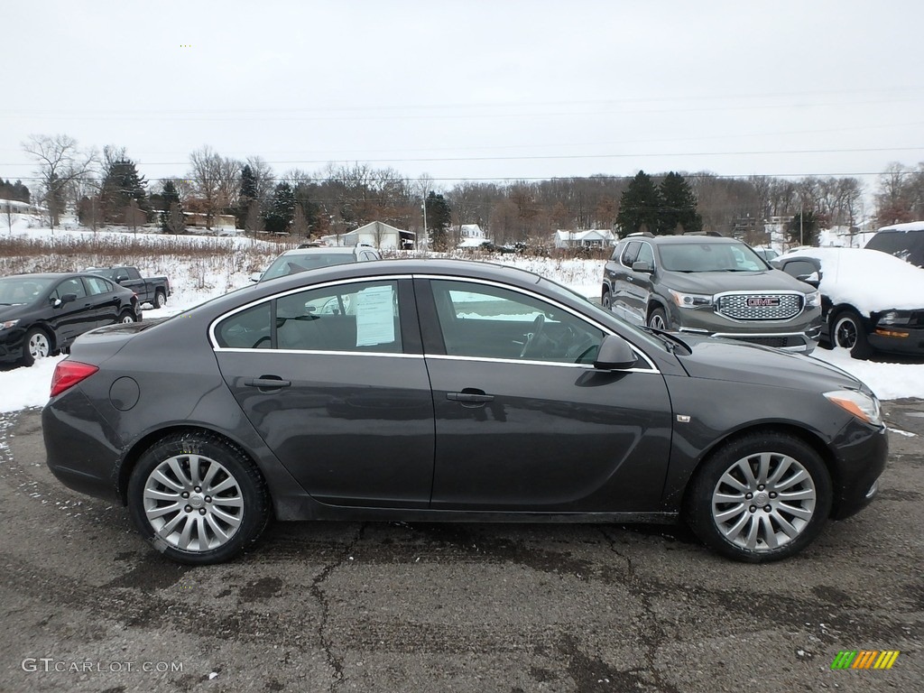 2011 Regal CXL Turbo - Granite Gray Metallic / Ebony photo #5