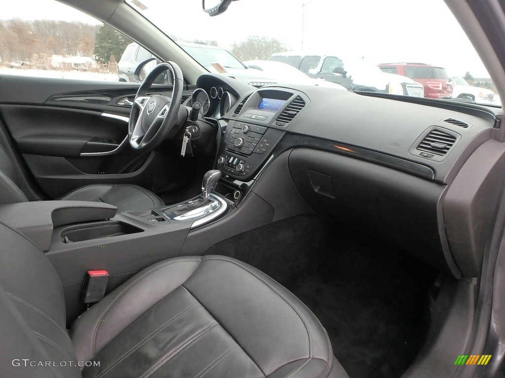 2011 Regal CXL Turbo - Granite Gray Metallic / Ebony photo #6
