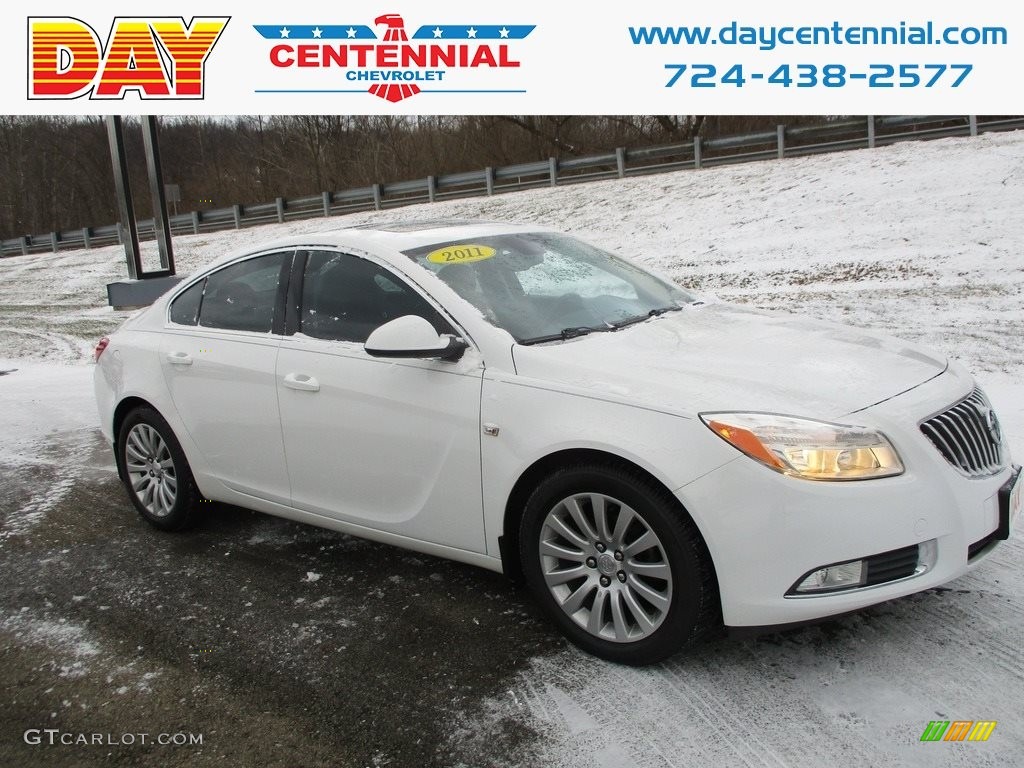 2011 Regal CXL - Summit White / Ebony photo #1