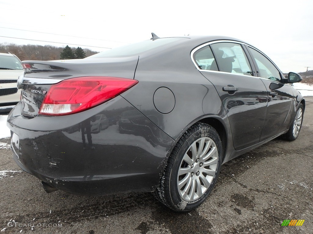 2011 Regal CXL Turbo - Granite Gray Metallic / Ebony photo #10