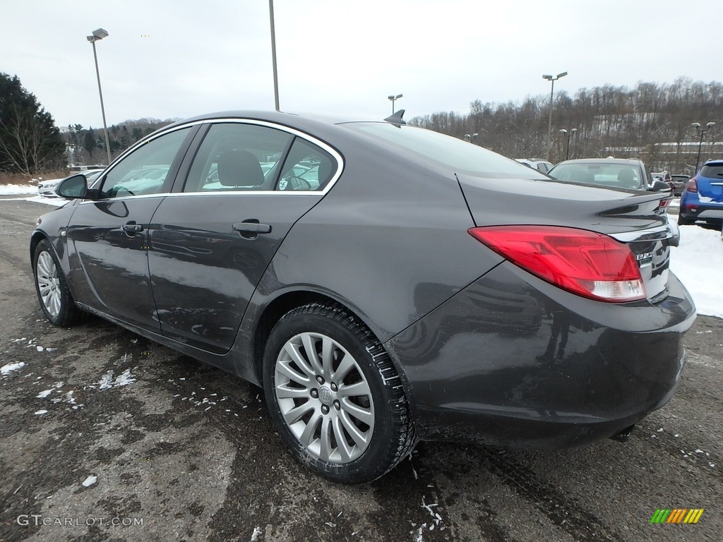 2011 Regal CXL Turbo - Granite Gray Metallic / Ebony photo #13