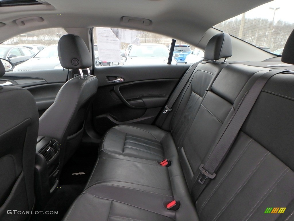 2011 Regal CXL Turbo - Granite Gray Metallic / Ebony photo #17