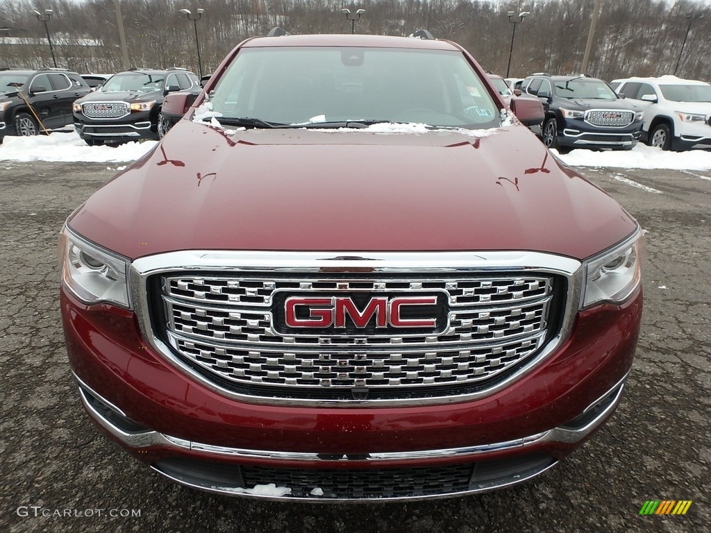 2018 Acadia Denali AWD - Crimson Red Tintcoat / Jet Black photo #2