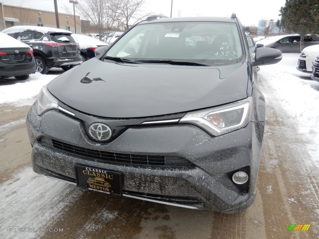 2018 RAV4 XLE AWD - Magnetic Gray Metallic / Black photo #1