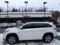 2015 Blizzard Pearl White Toyota Highlander XLE AWD  photo #4