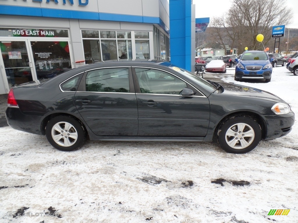 2013 Impala LS - Ashen Gray Metallic / Ebony photo #4