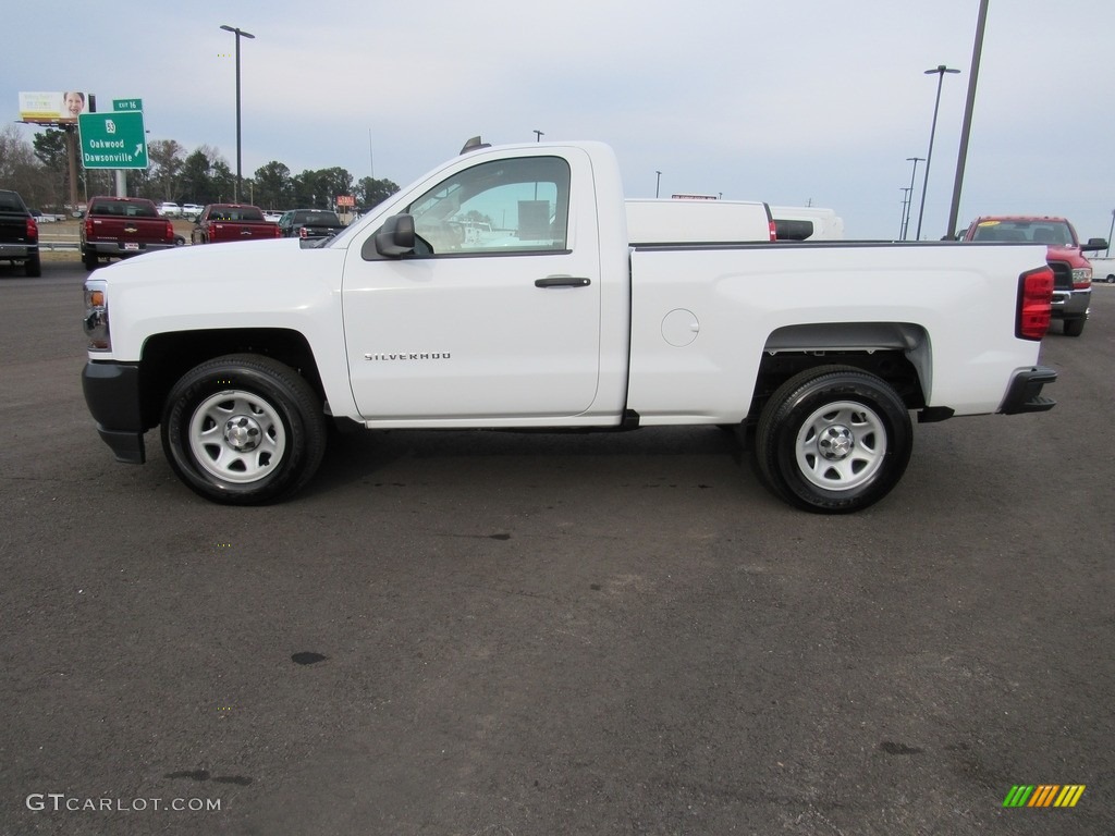 2017 Silverado 1500 WT Regular Cab - Summit White / Dark Ash/Jet Black photo #2
