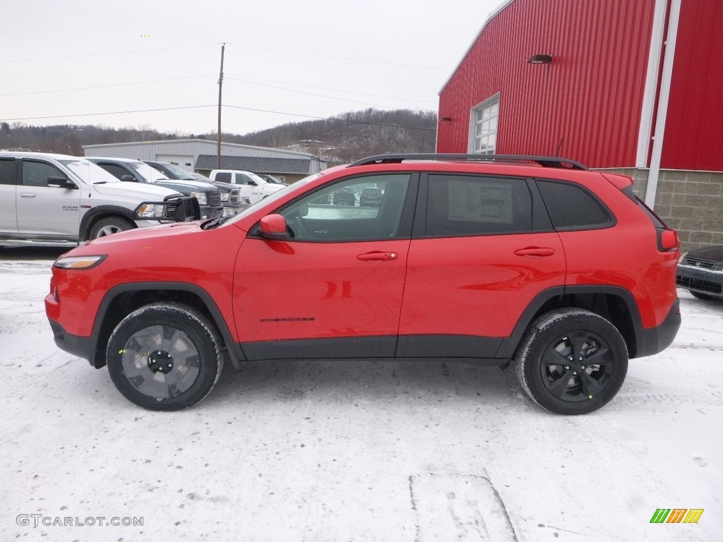 Firecracker Red 2018 Jeep Cherokee Limited 4x4 Exterior Photo #124437850