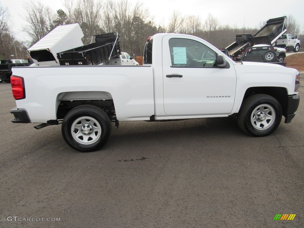 2017 Silverado 1500 WT Regular Cab - Summit White / Dark Ash/Jet Black photo #6