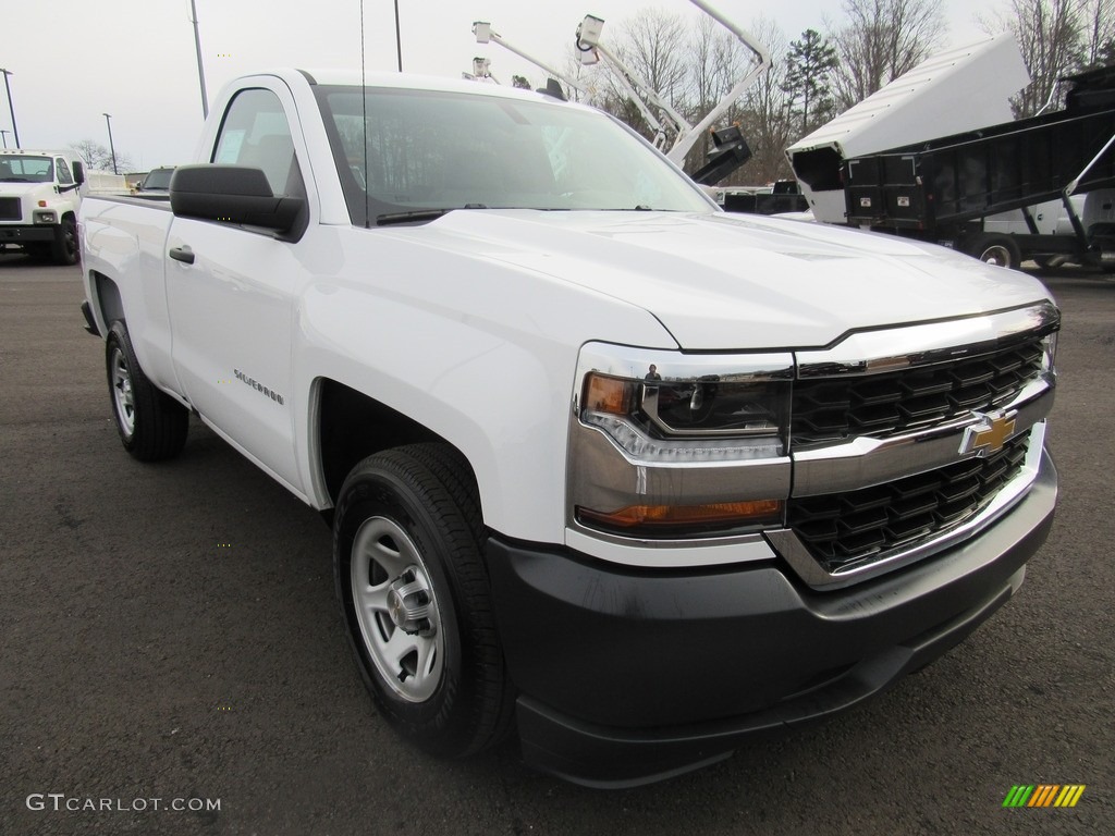 2017 Silverado 1500 WT Regular Cab - Summit White / Dark Ash/Jet Black photo #38