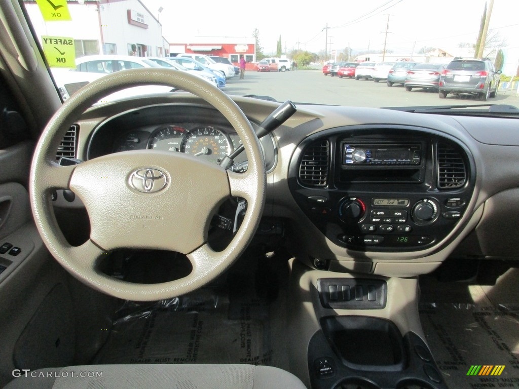 2007 Sequoia SR5 4WD - Desert Sand Mica / Taupe photo #10