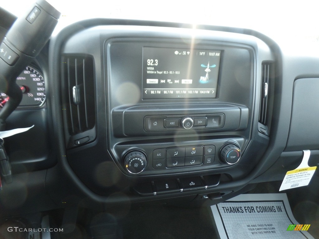 2017 Silverado 2500HD Work Truck Double Cab 4x4 - Red Hot / Dark Ash/Jet Black photo #36