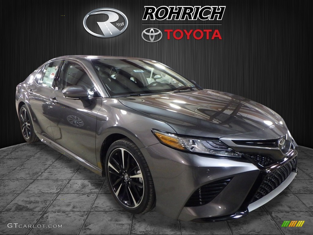 2018 Camry XSE V6 - Predawn Gray Mica / Black photo #1