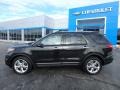 2015 Tuxedo Black Ford Explorer Limited 4WD  photo #3