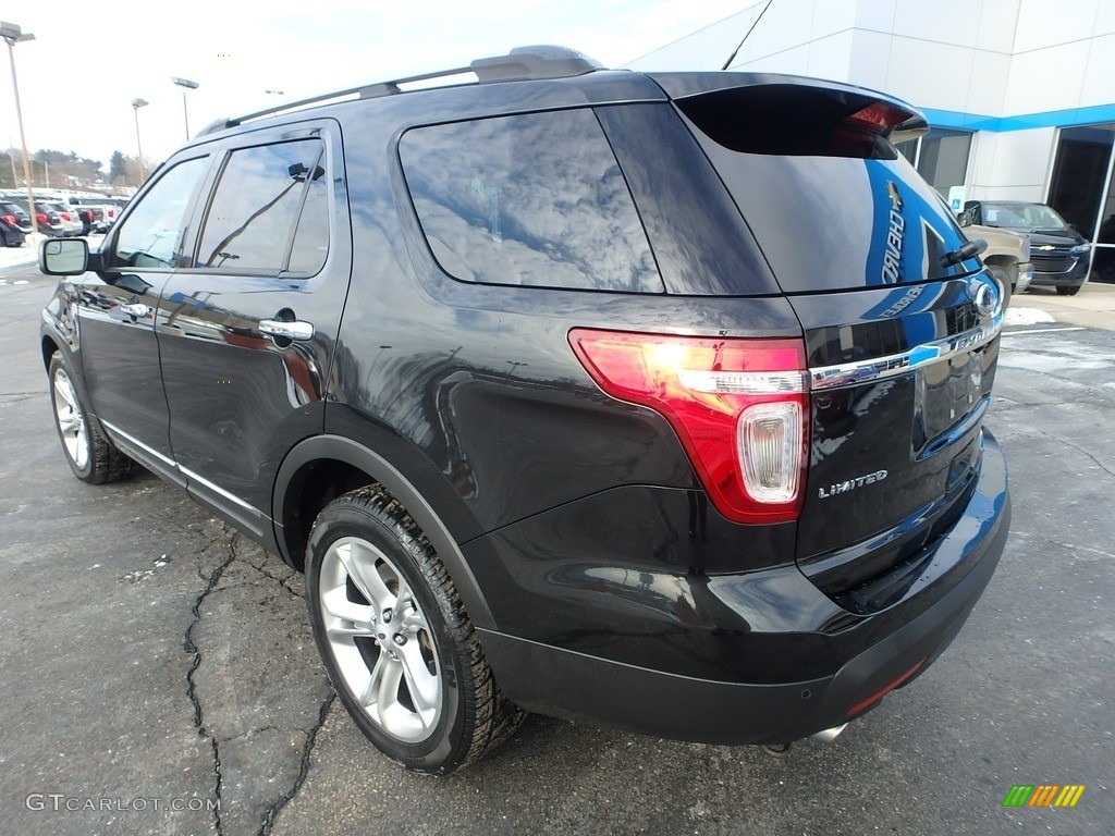 2015 Explorer Limited 4WD - Tuxedo Black / Charcoal Black photo #4