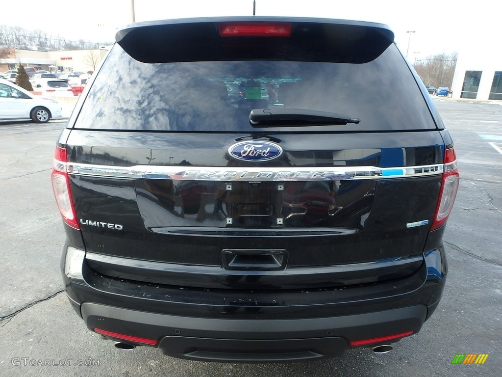 2015 Explorer Limited 4WD - Tuxedo Black / Charcoal Black photo #6