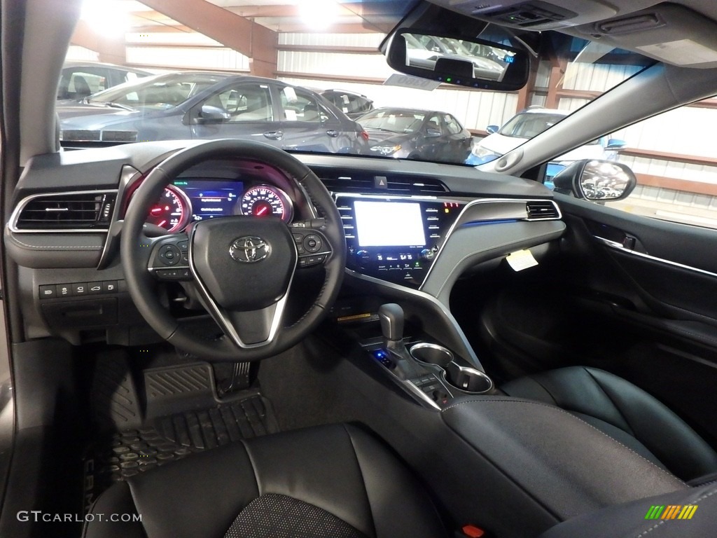 2018 Camry XSE V6 - Predawn Gray Mica / Black photo #8