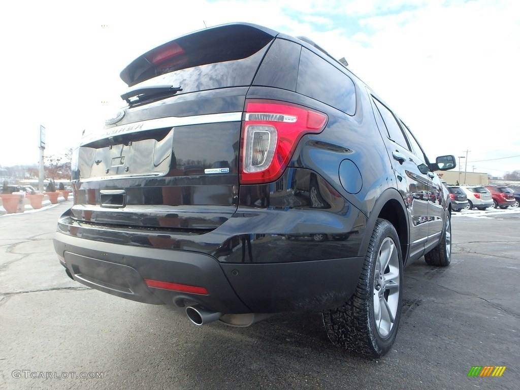 2015 Explorer Limited 4WD - Tuxedo Black / Charcoal Black photo #9