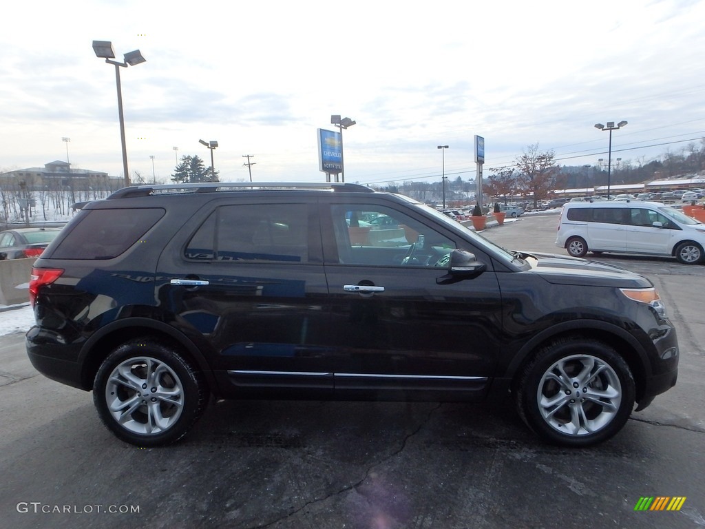 2015 Explorer Limited 4WD - Tuxedo Black / Charcoal Black photo #10