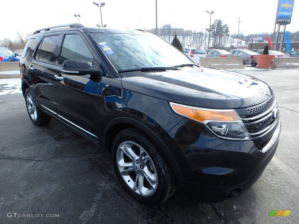2015 Explorer Limited 4WD - Tuxedo Black / Charcoal Black photo #11